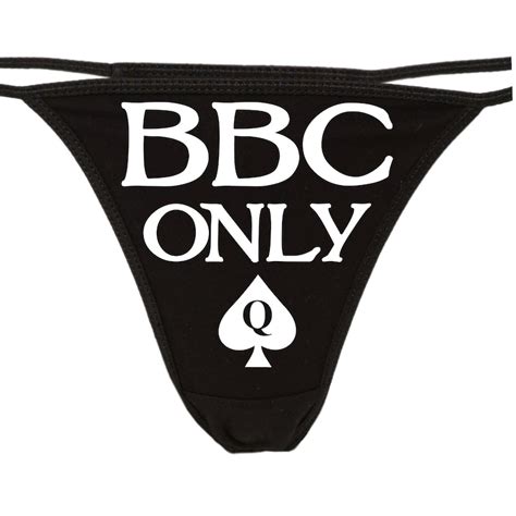 bbc only thong|BBC Only Thong Queen of Spades Panties Hotwife QOS。